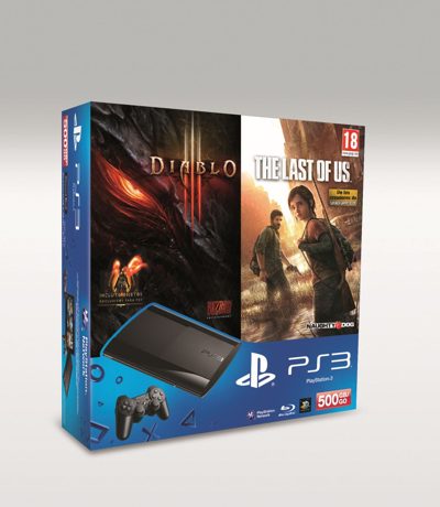 Consola Ps3 Slim 500 Gb Diablo Iii The Last Of Us